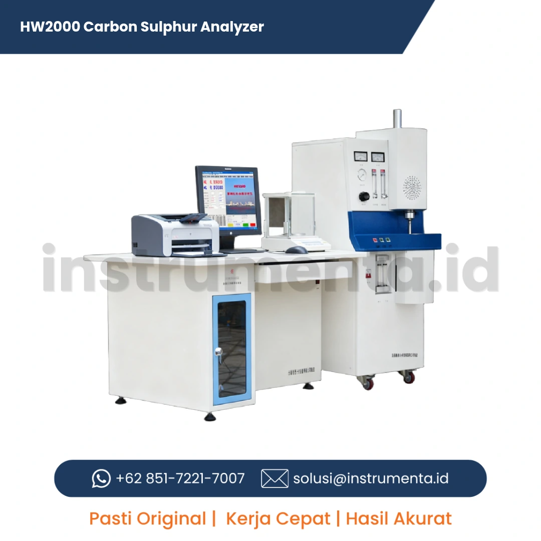 Distributor Resmi HW2000 Carbon Sulphur Analyzer Ready Stock Indonesia